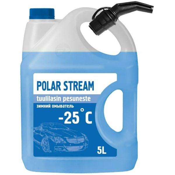 Жидкость для стеклоомывателя зимняя без аромата Polar Stream -25°C, 5 л, изображение 2