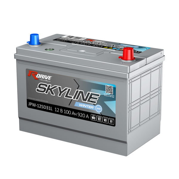 Аккумулятор RDrive SKYLINE WINTER SMF JPW-125D31L