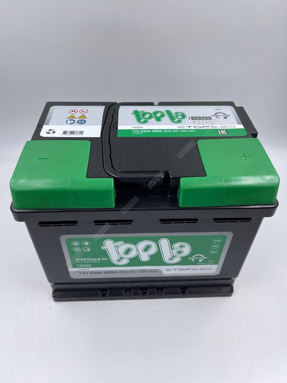 Аккумулятор Topla AGM Stop&Go 6СТ-60.0: купить по цене с доставкой по ...