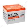 DELTA START MASTER 6CT-60.0  AGM (L2/660EN) Аккумуляторная батарея, изображение 4