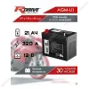 Мотоциклетный аккумулятор RDrive OEM Детали U1-H11L (U1-320), изображение 2