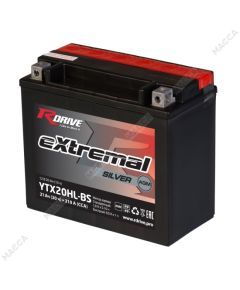 Аккумулятор RDRIVE eXtremal Silver YTX20HL-BS