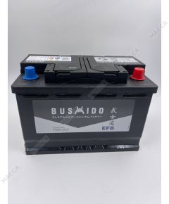 Аккумулятор BUSHIDO EFB 75 обр (L3.0, CA)