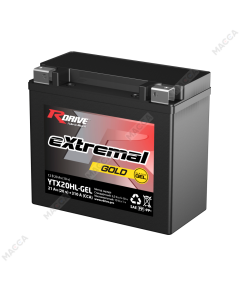 Аккумулятор RDRIVE eXtremal Gold YTX20HL (Nano GEL)