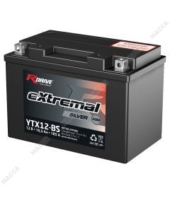 Аккумулятор RDRIVE eXtremal Silver YTX12-BS
