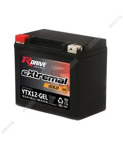 Аккумулятор RDRIVE eXtremal Gold YTX12 (Nano GEL)