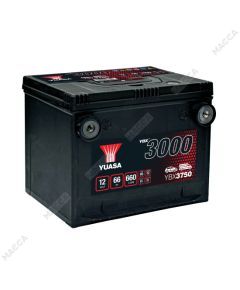 Аккумулятор YUASA YBX3750 (BCI 75 борт, 66 RU)
