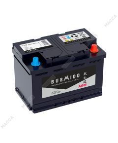 Аккумулятор BUSHIDO AGM 75 обр (L3.0, CA)