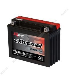 Аккумулятор RDRIVE eXtremal Silver YTX18L-BS / Y50-N18L-A3