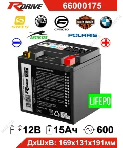 Мотоциклетный аккумулятор RDrive OEM Детали GYZ32HL-Li 66000175