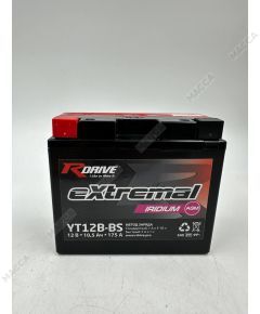 Аккумулятор RDRIVE eXtremal Iridium YT12B-BS