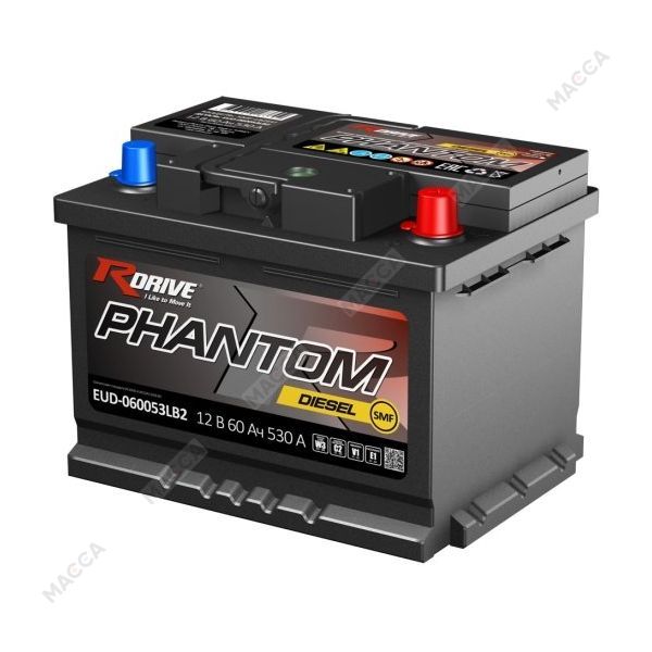 Аккумулятор RDrive PHANTOM DIESEL SMF EUD-060053LB2