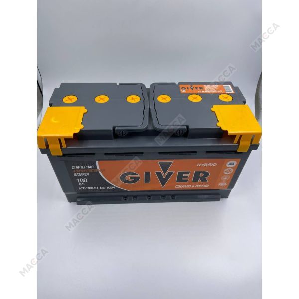 Аккумулятор GIVER HYBRID 6CT -100.1, изображение 3
