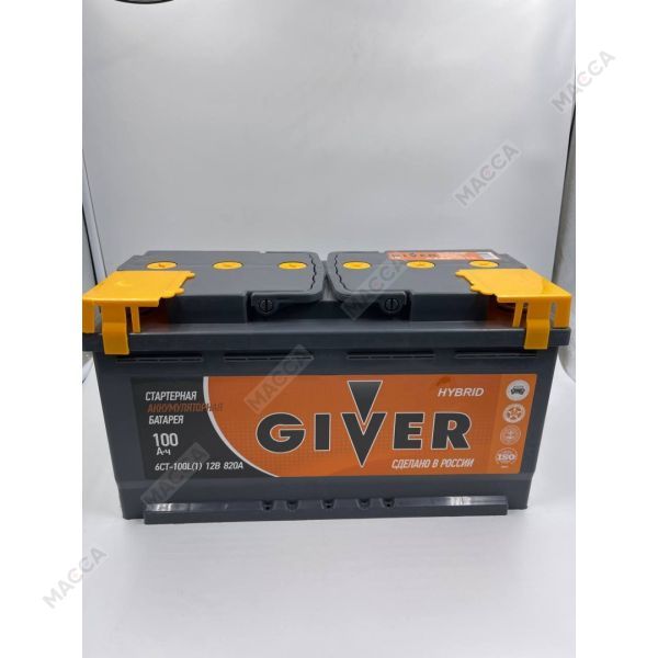 Аккумулятор GIVER HYBRID 6CT -100.1, изображение 5