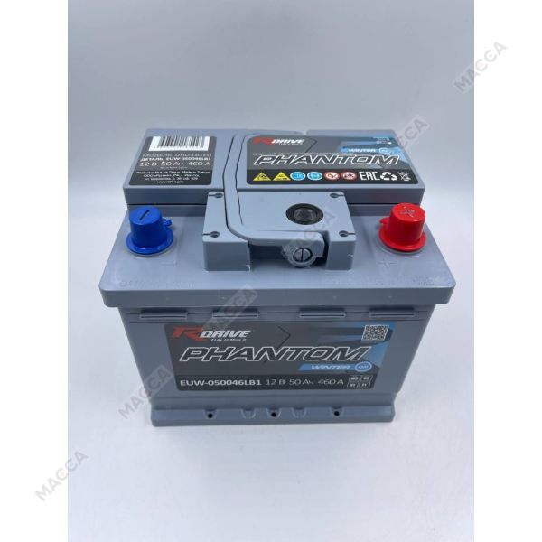 Аккумулятор RDrive PHANTOM WINTER SMF EUW-050046LB1, изображение 2