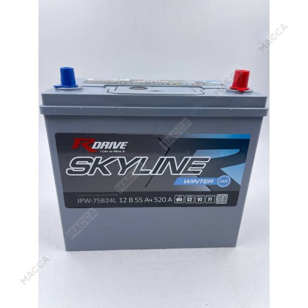 Аккумулятор RDrive SKYLINE WINTER SMF JPW-75B24L, изображение 5