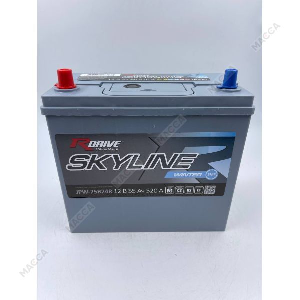 Аккумулятор RDrive SKYLINE WINTER SMF JPW-75B24R, изображение 5