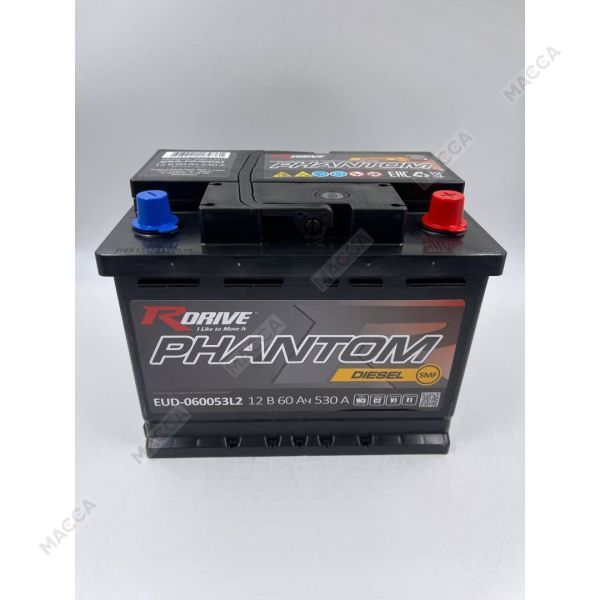 Аккумулятор RDrive PHANTOM DIESEL SMF EUD-060053L2, изображение 5