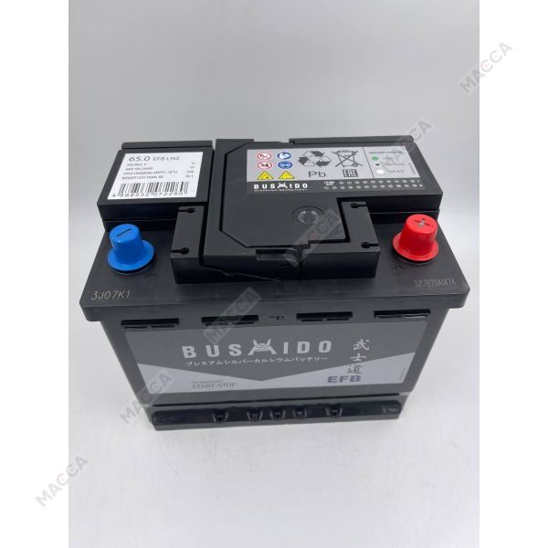 Аккумулятор BUSHIDO EFB 65 обр (L2.0, CA)