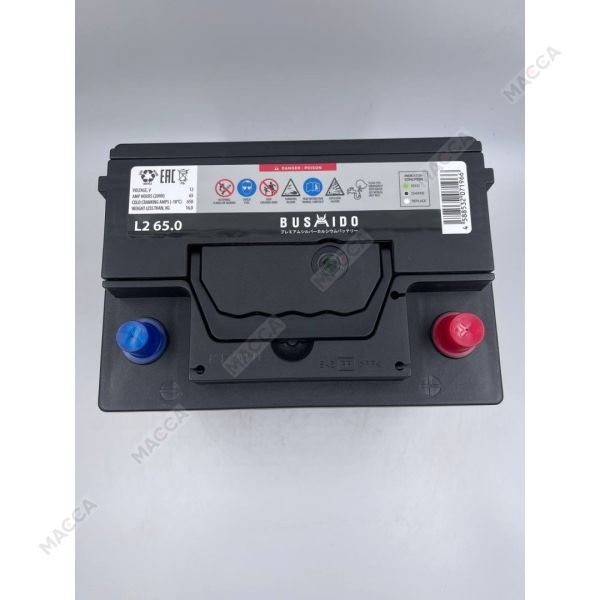 Аккумулятор BUSHIDO SJ 65 обр (L2.0, CA), изображение 5