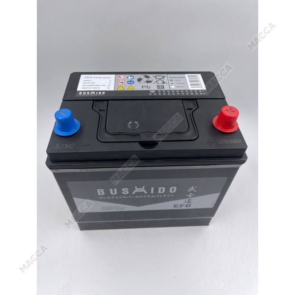 Аккумулятор BUSHIDO EFB  70 обр (95D23L, CA)