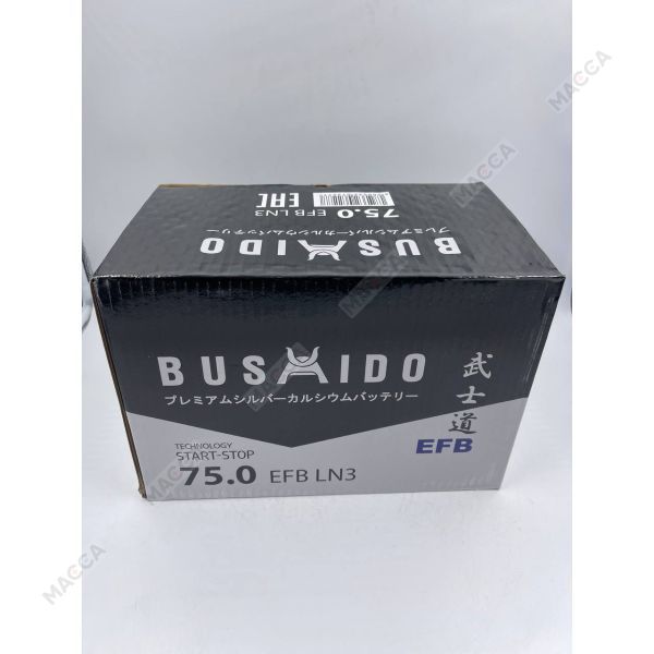 Аккумулятор BUSHIDO EFB 75 обр (L3.0, CA), изображение 6