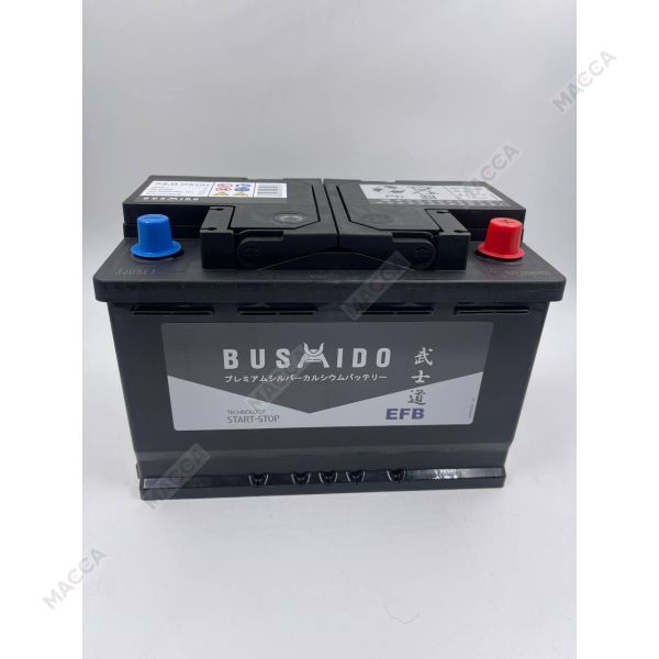 Аккумулятор BUSHIDO EFB 75 обр (L3.0, CA)