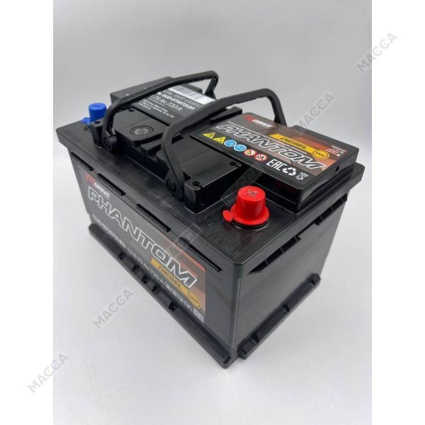 Аккумулятор RDrive PHANTOM DIESEL SMF EUD-075072LB3, изображение 2