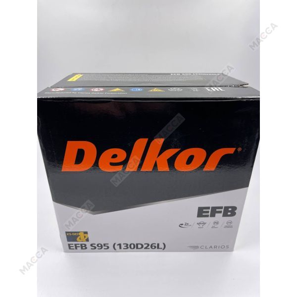 Аккумулятор DELKOR EFB  80 обр (130D26L), изображение 6