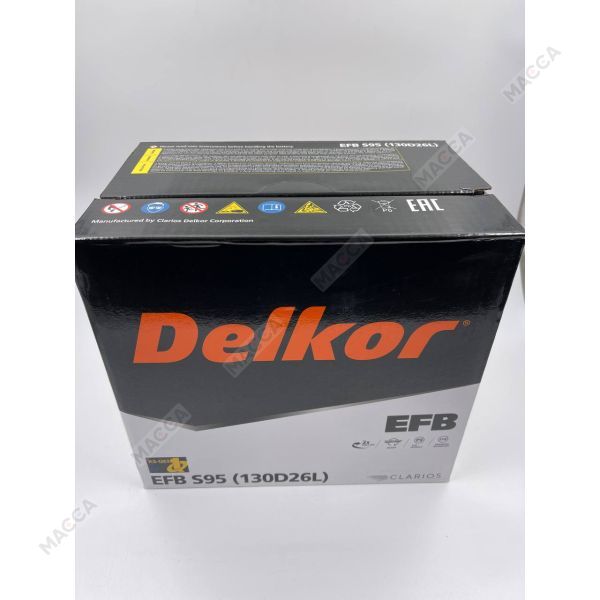 Аккумулятор DELKOR EFB  80 обр (130D26L), изображение 7