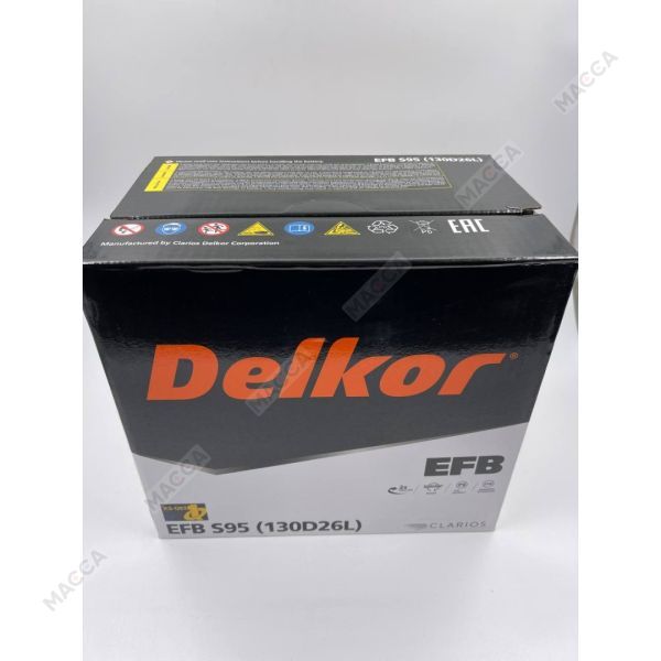 Аккумулятор DELKOR EFB  80 обр (130D26L), изображение 7