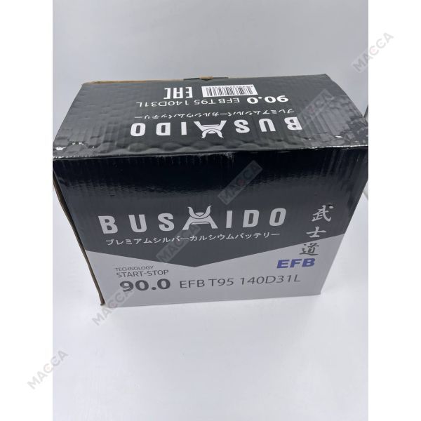 Аккумулятор BUSHIDO EFB  90 обр (140D31L, CA), изображение 3