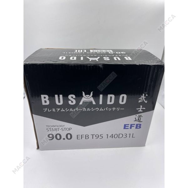 Аккумулятор BUSHIDO EFB  90 обр (140D31L, CA), изображение 4