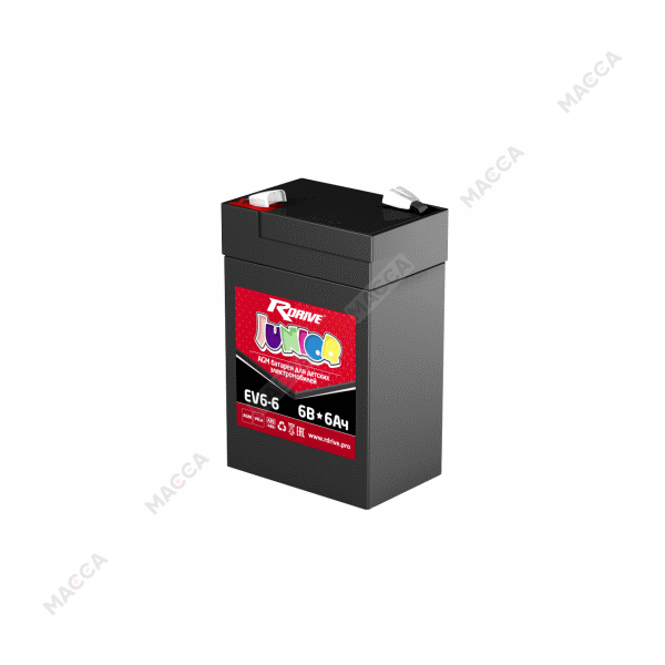 AGM батарея для детских электромобилей RDrive Junior EV6-6