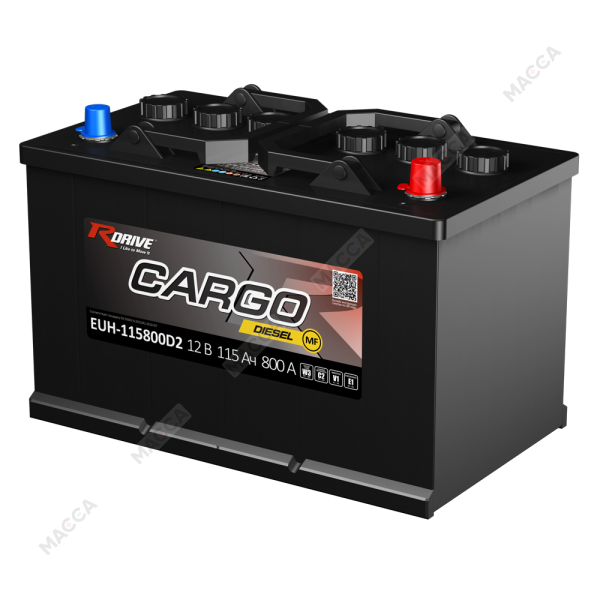 Аккумулятор RDrive CARGO Diesel MF EUH-115800D2