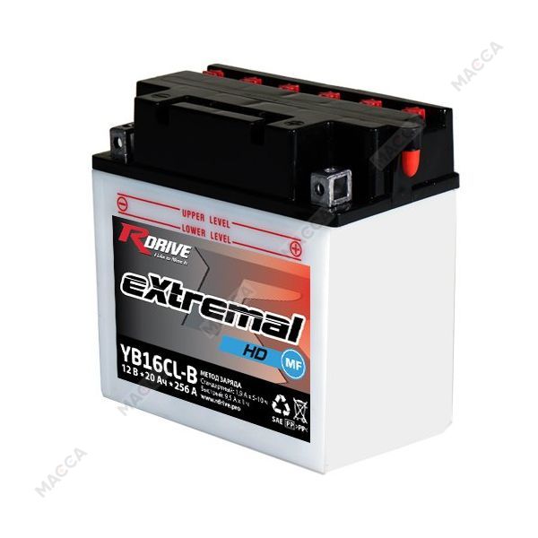 Аккумулятор RDRIVE eXtremal HD YB16CL-B