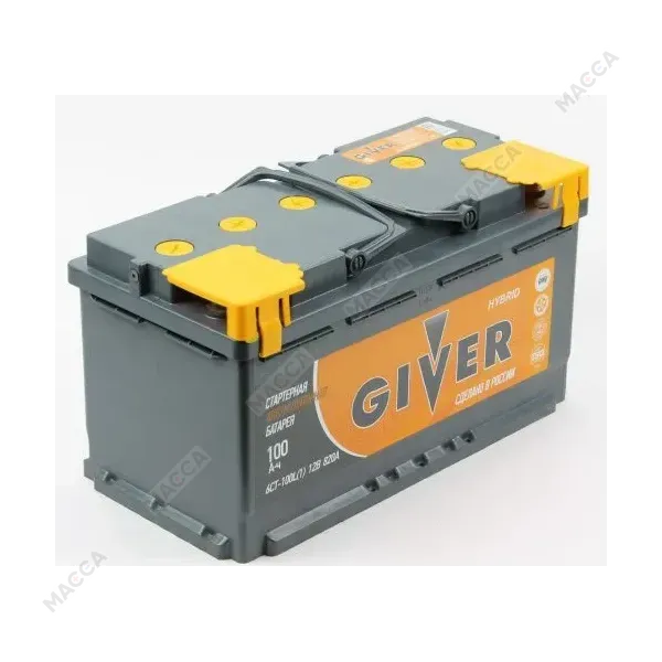 Аккумулятор GIVER HYBRID 6CT -100.1, изображение 4