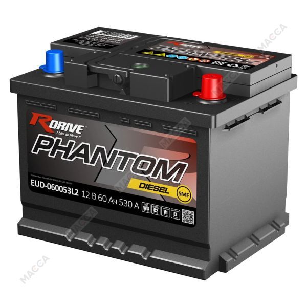 Аккумулятор RDrive PHANTOM DIESEL SMF EUD-060053L2