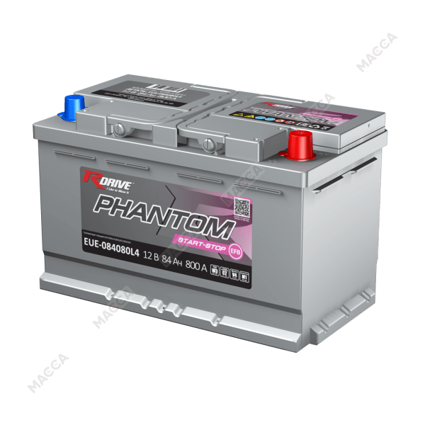 Аккумулятор RDrive PHANTOM START-STOP EFB EUE-084080L4