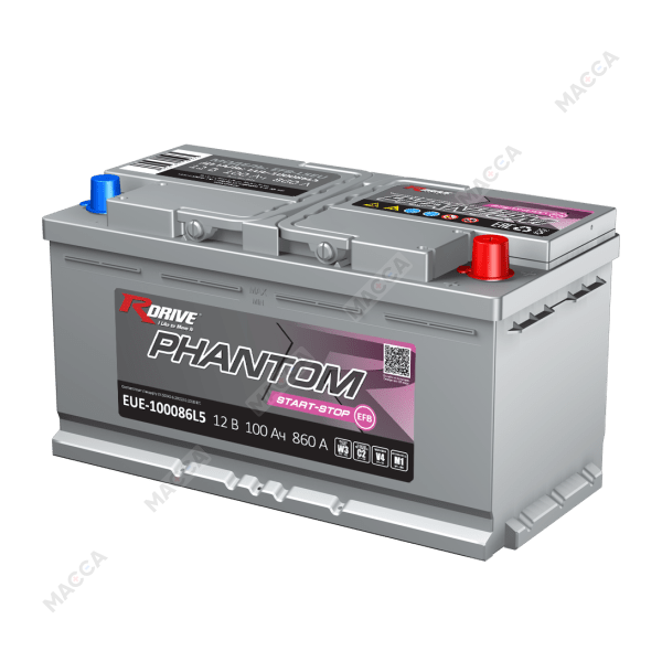 Аккумулятор RDrive PHANTOM START-STOP EFB EUE-100086L5