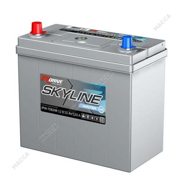 Аккумулятор RDrive SKYLINE WINTER SMF JPW-75B24R