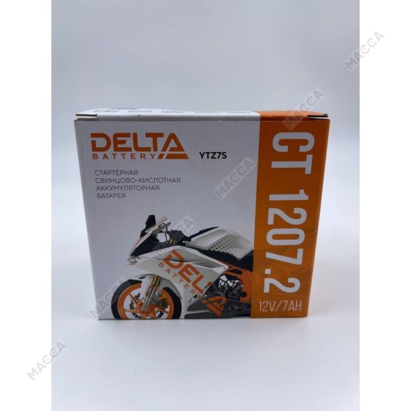 CT 1207.2 (7 A) Аккумуляторная батарея Delta, изображение 2