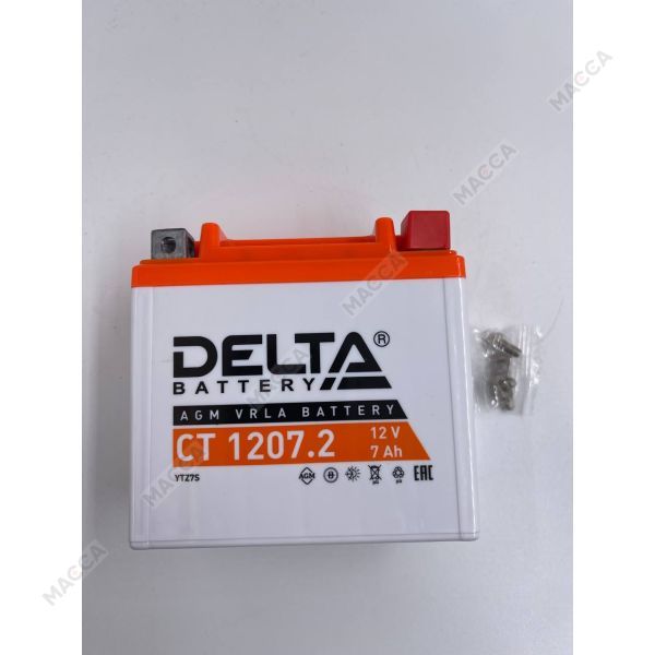 CT 1207.2 (7 A) Аккумуляторная батарея Delta, изображение 3