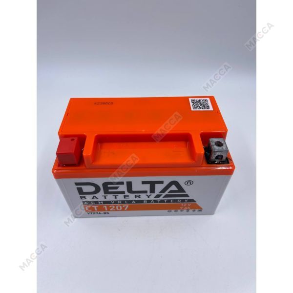 CT 1207 (7 A) Delta Аккумуляторная батарея, изображение 4