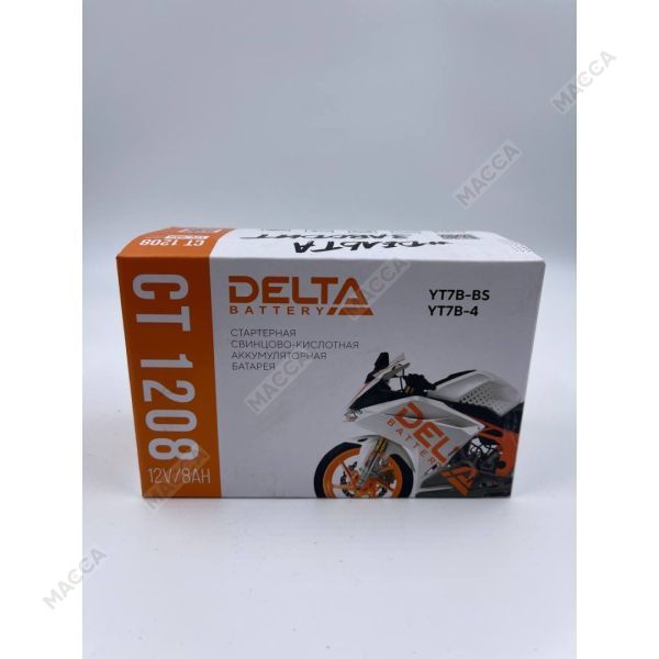 CT 1208 (8 A) Delta Аккумуляторная батарея, изображение 2