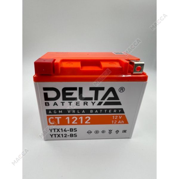 CT 1212 (12 A) Delta Аккумуляторная батарея