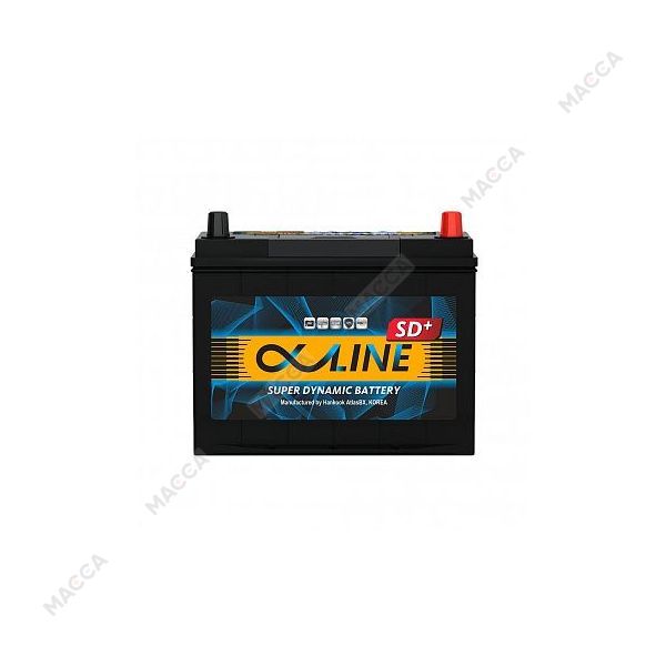 Аккумулятор ALPHALINE SD+  55 обр (70B24LS, станд кл), изображение 2
