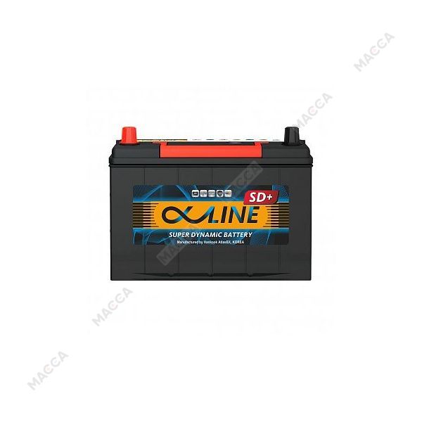 Аккумулятор ALPHALINE SD+  80 пр (95D26R), изображение 2