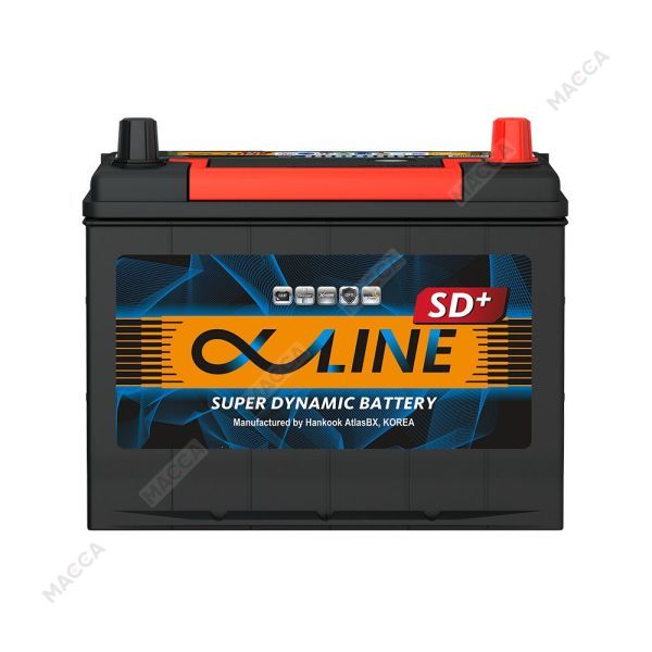 Аккумулятор ALPHALINE SD+  70 обр (85D23L), изображение 2
