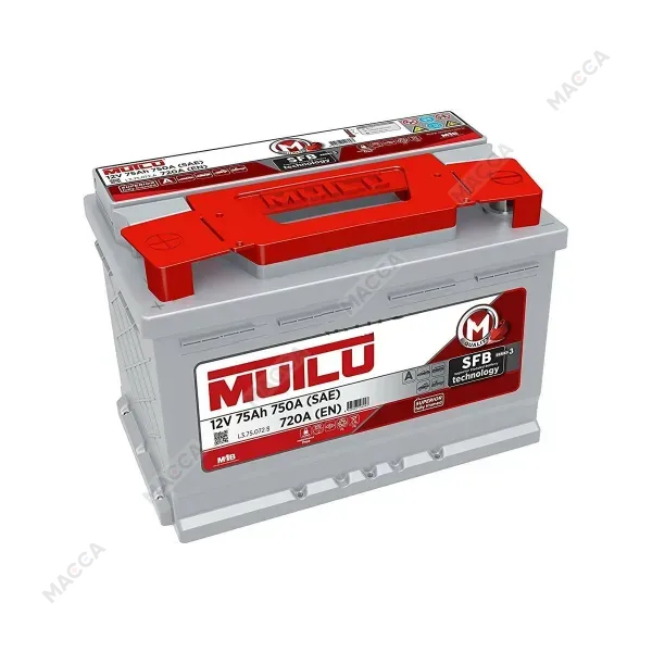 Аккумулятор Mutlu SFB M3 6СТ-75.1